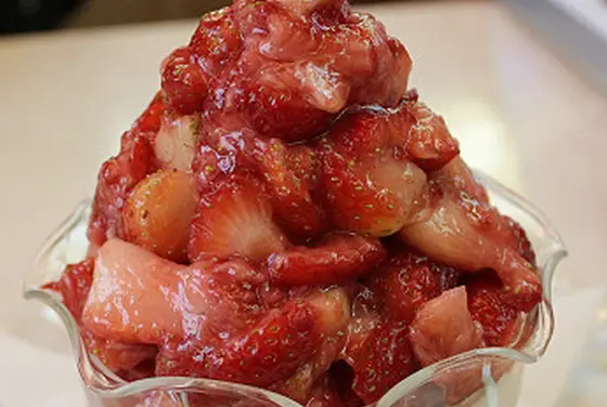 イチゴババロア!