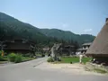 白川郷合掌造りの写真_137120
