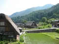 白川郷合掌造りの写真_137127