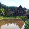 白川郷合掌造りの写真_139695