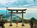 天空の鳥居の写真_354800