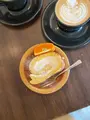 コーヒーと朝食の写真_454601