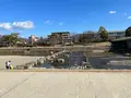 荒神橋近くの飛石の写真_488188
