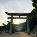 厳島神社 石鳥居の写真_626030