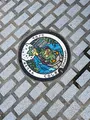ポケモンマンホール（サルノリ・ワタシラガ）の写真_777935