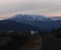 雪を被った伊吹山の写真_128518