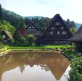 白川郷合掌造りの写真_240190
