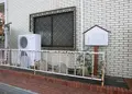 郷倉跡と力石の写真_159859
