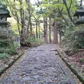 石畳の参道の写真_238807