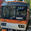 叡山電鉄鞍馬線 紅葉のトンネルの写真_1019412