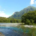 上高地梓川の清流の写真_111719