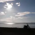 琵琶湖の砂浜の写真_115656