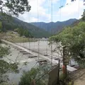 林橋（つり橋）の写真_1723416