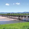 流れ橋（上津屋橋）の写真_85710