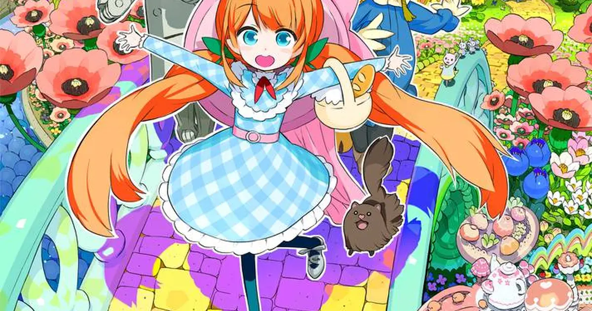 イラスト展開催！okamaの描く世界名作『ふしぎの国のアリス』『オズの