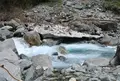 上高地梓川の清流の写真_137742