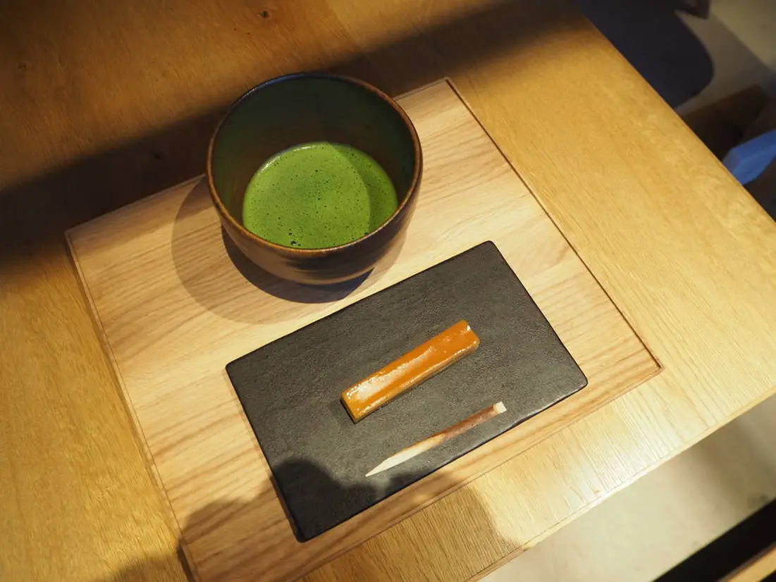 お抹茶と和菓子