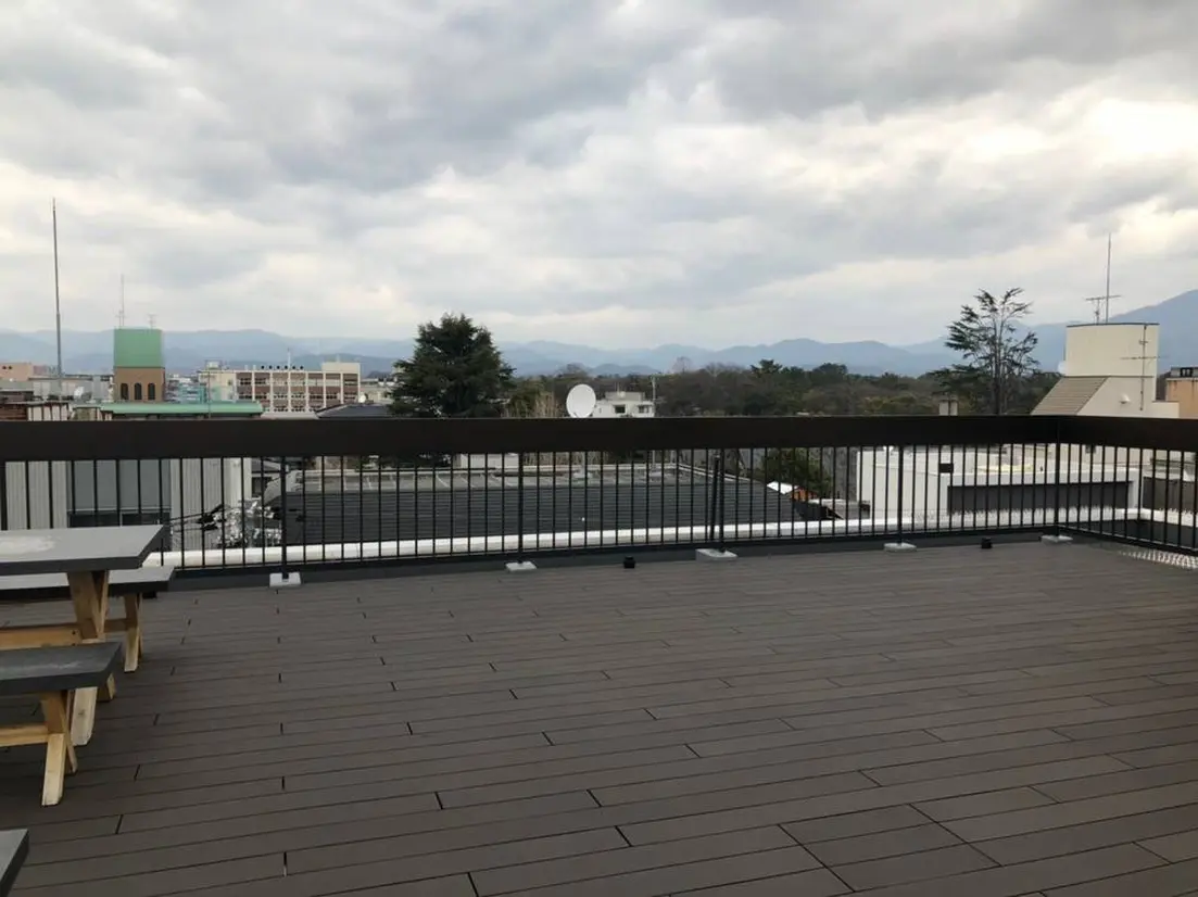 Rooftop terraceからの景色