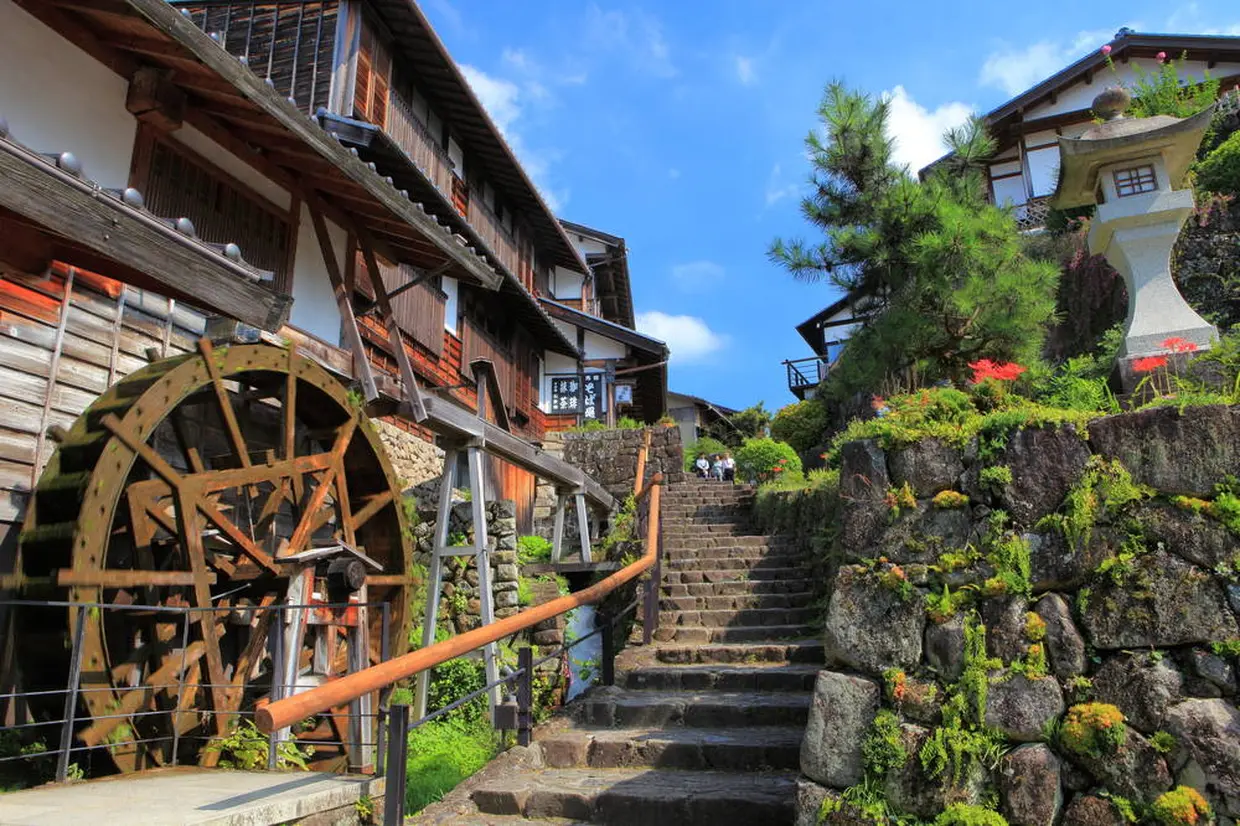 中山道木曽路馬籠宿