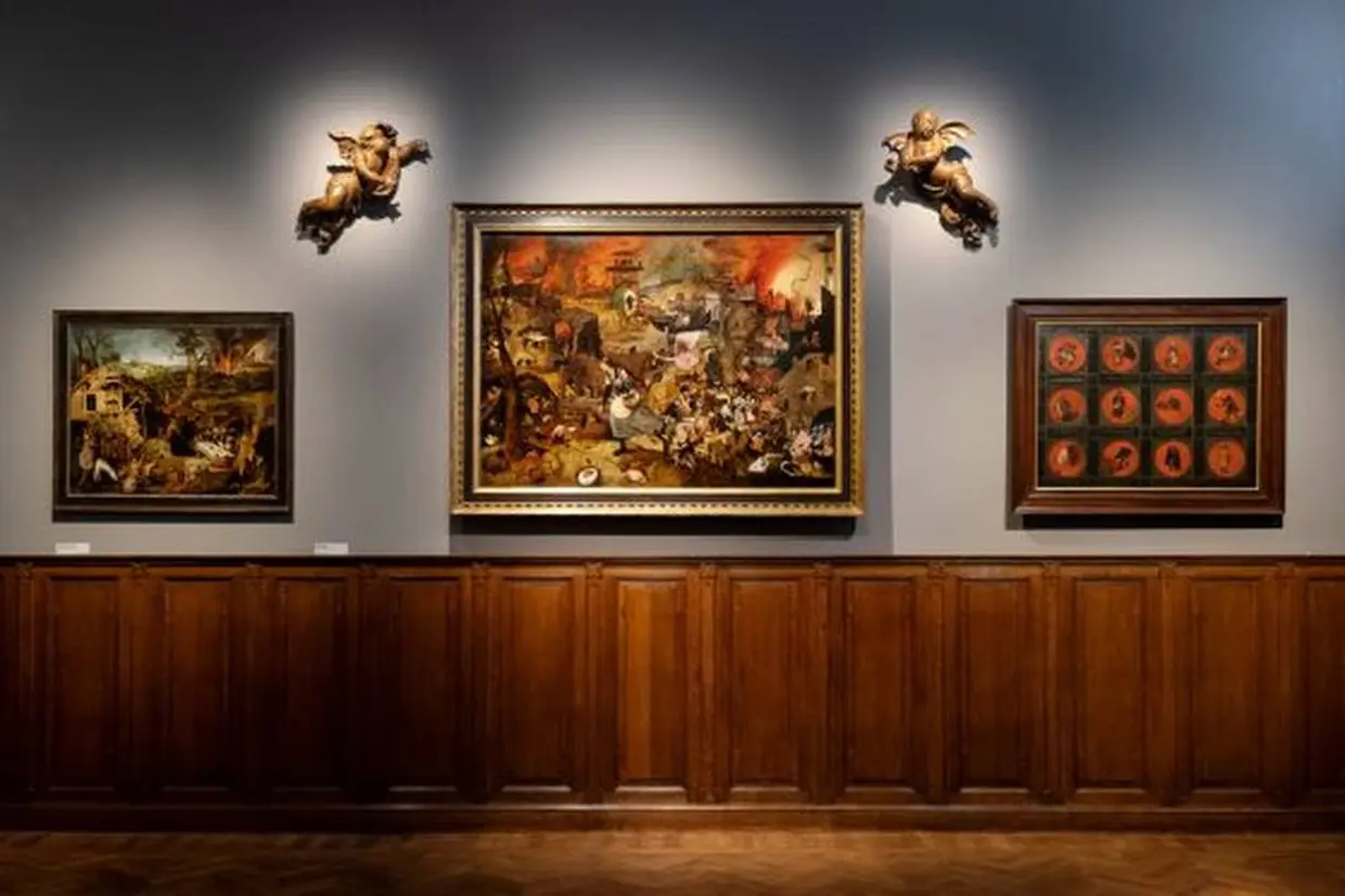 Pieter I Bruegel, Dulle Griet in Museum Mayer van den Bergh, foto Ans Brys