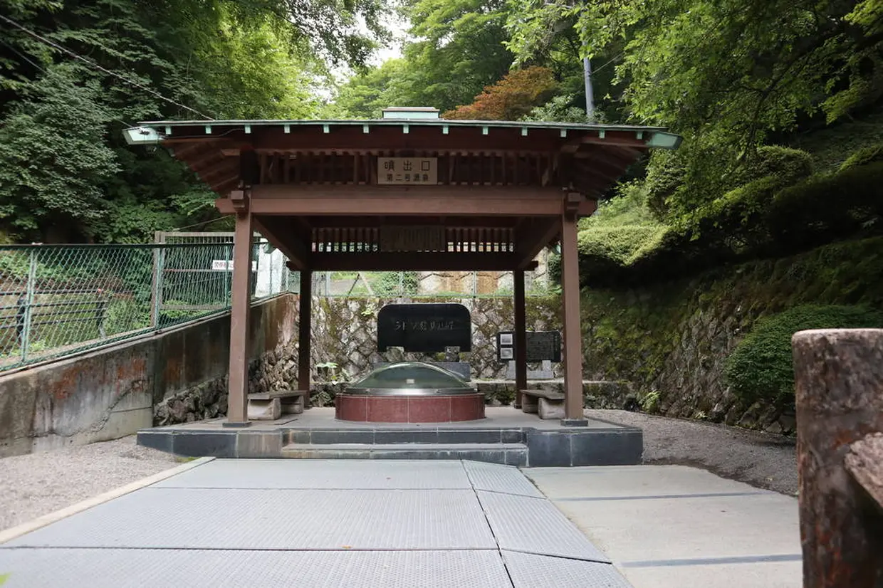 伊香保温泉の源泉地