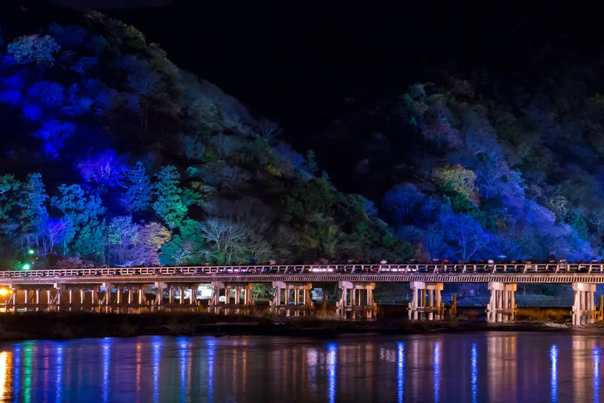 嵐山花灯路