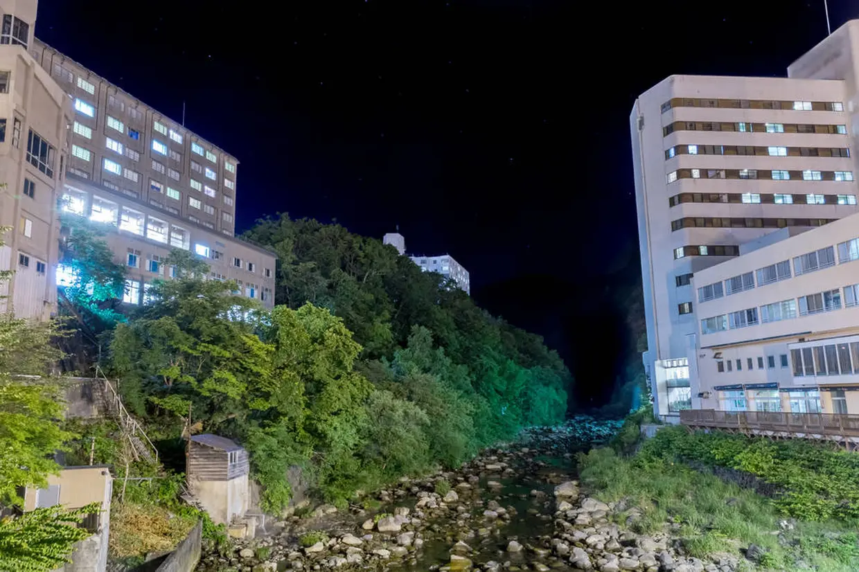 湯の川温泉