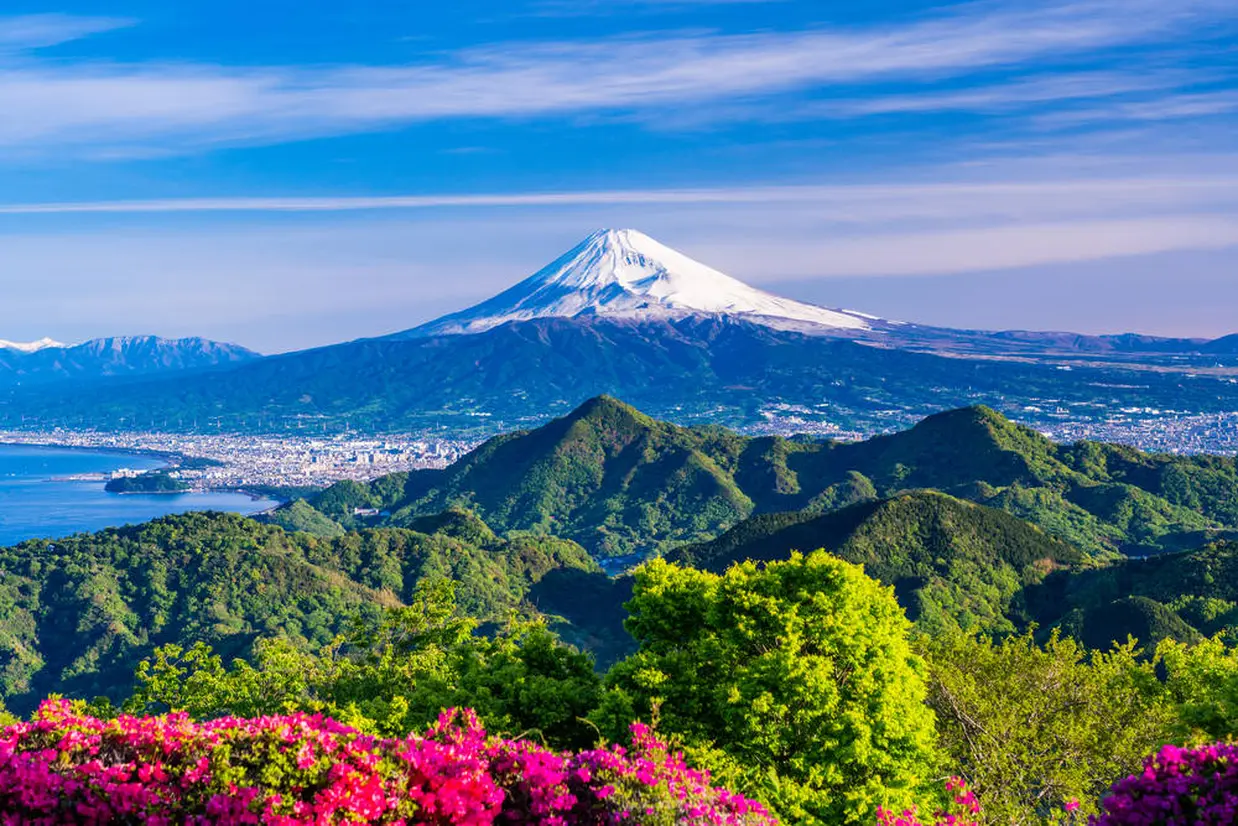 伊豆の国パノラマパークからの眺め