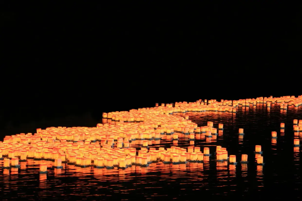 九頭竜フェスティバル・永平寺大燈籠ながし