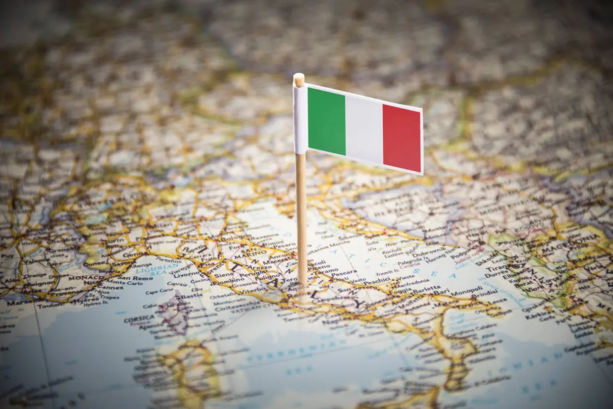 イタリア地図