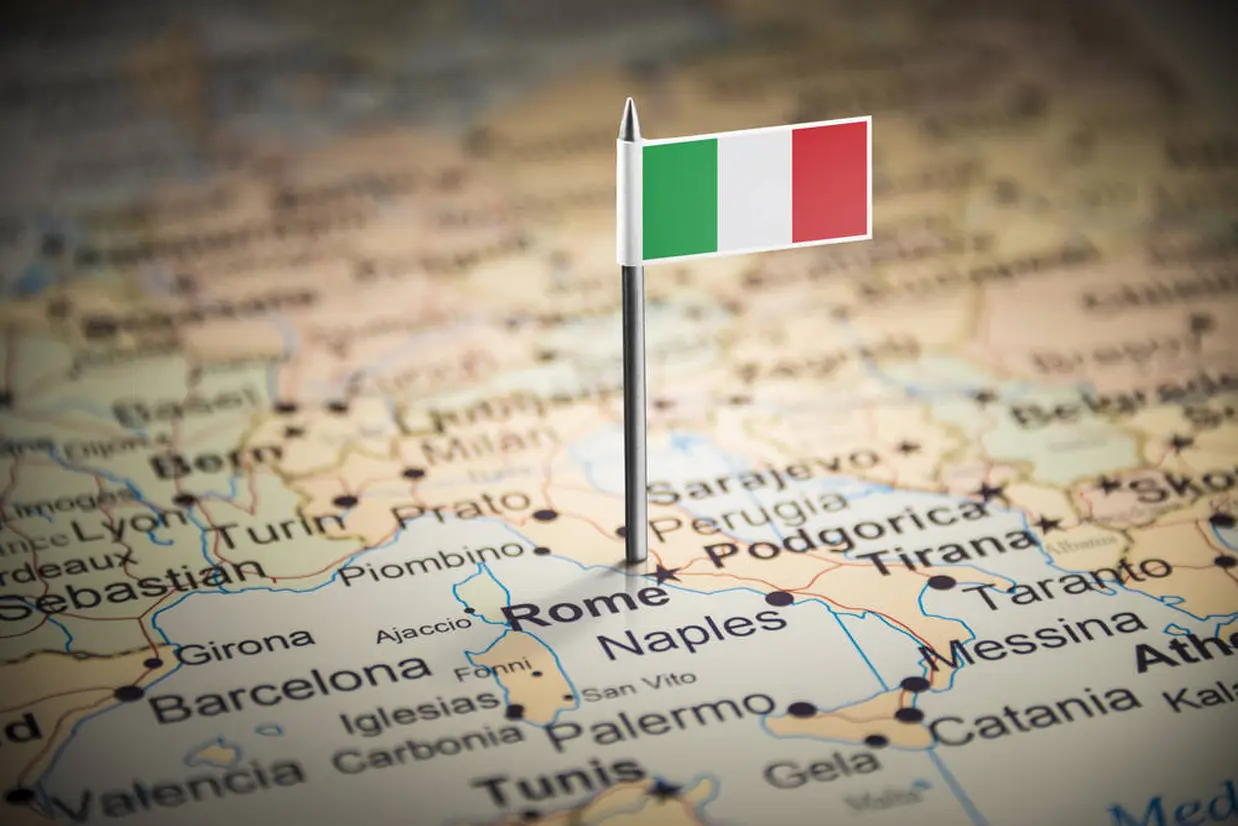 イタリア地図