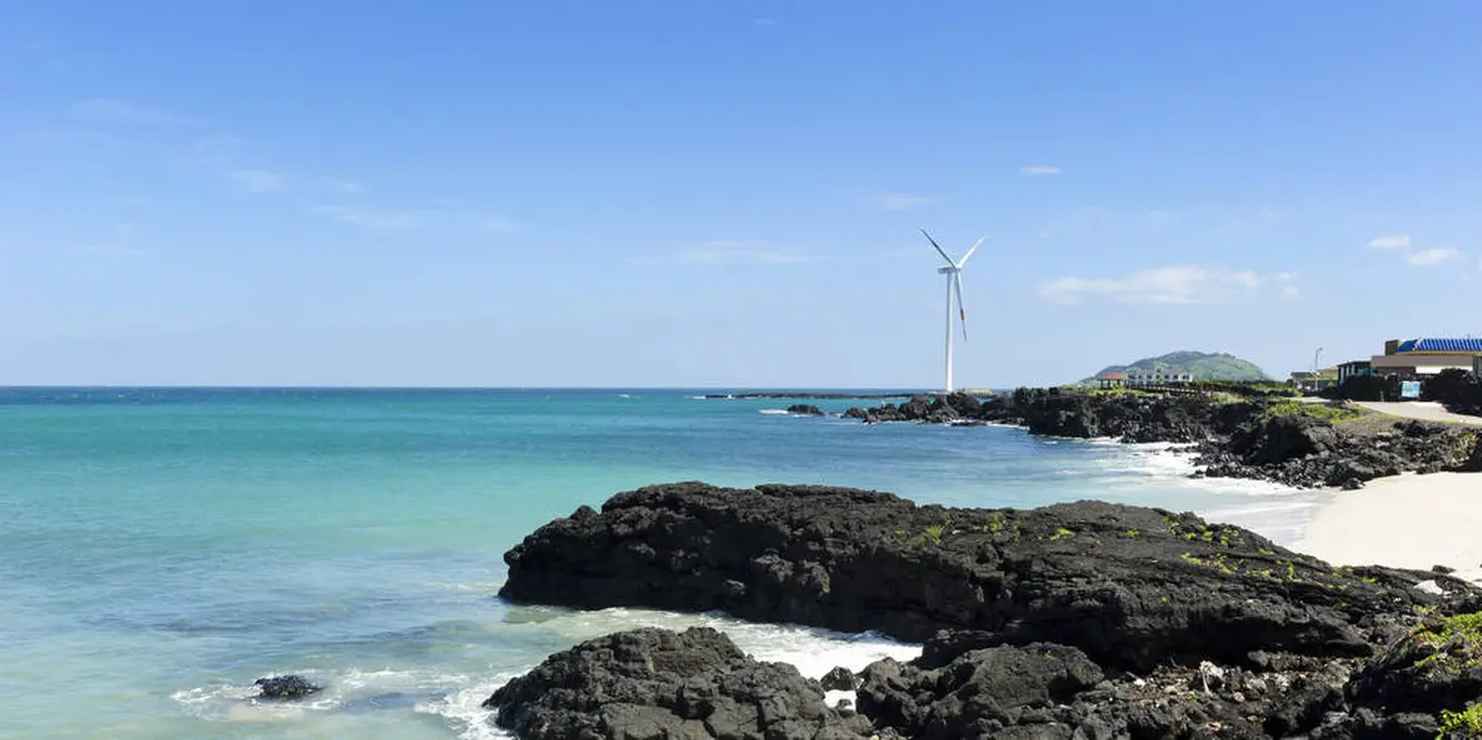 済州島（チェジュド）　ビーチ