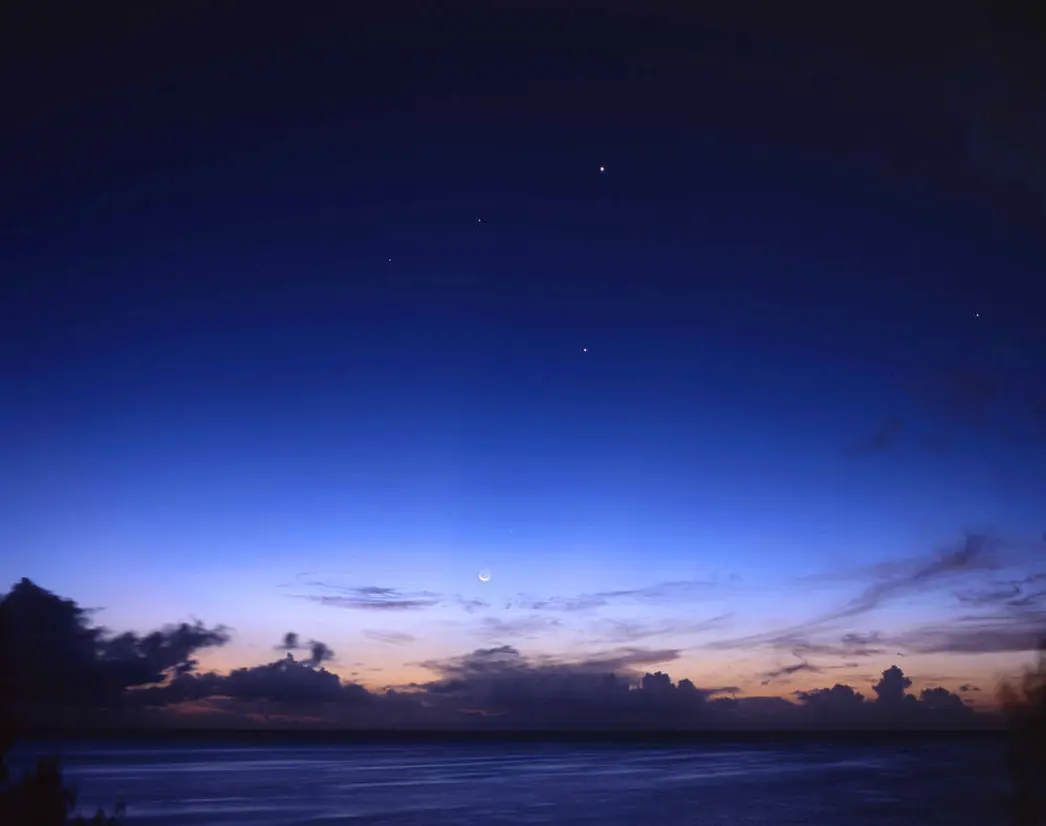サイパンの夜空