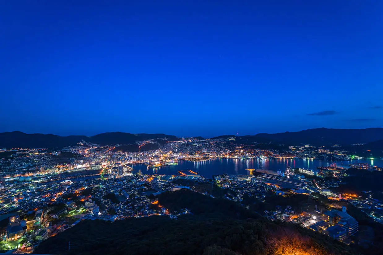 稲佐山から見える夜景