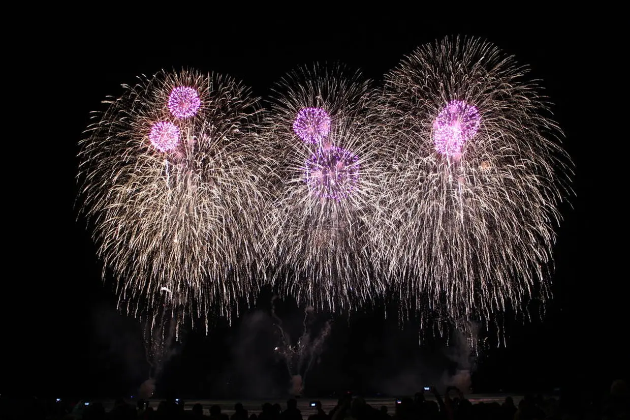 ホノルル・フェスティバルの花火　イメージ