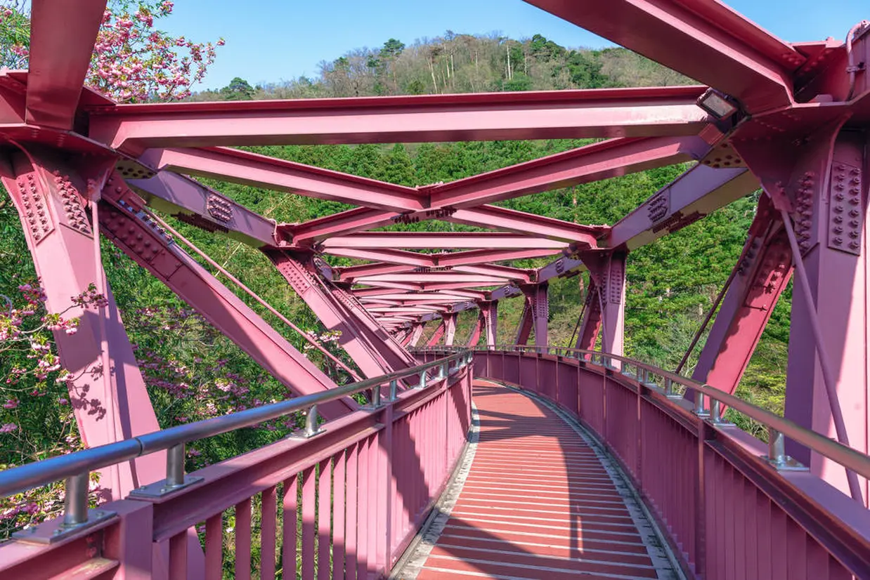 あやとり橋（鶴仙渓）