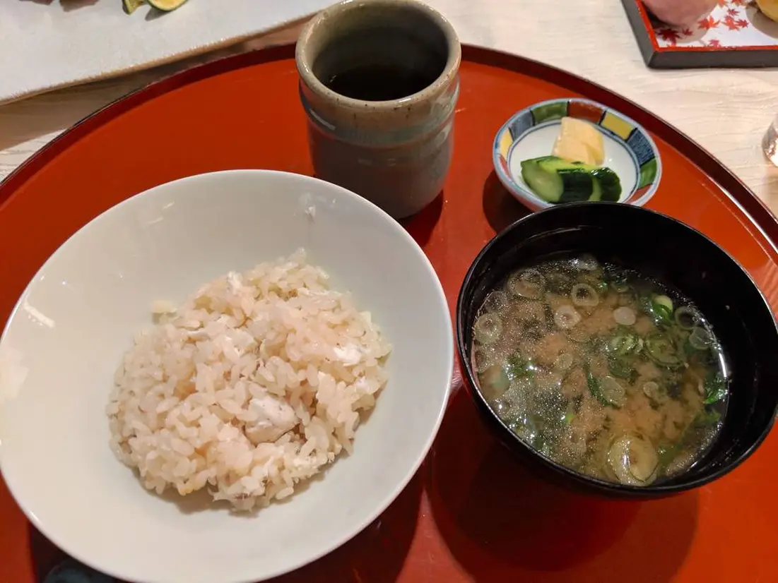 島会席／名物紅葉鯛飯