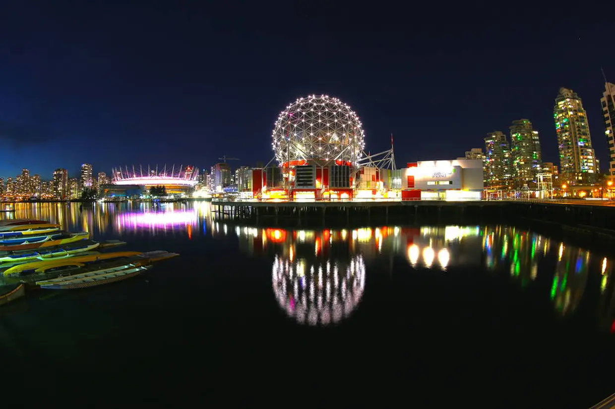 オリンピック・ビレッジからの夜景