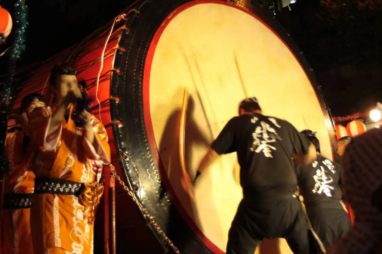 青森ねぶた祭りのお囃子