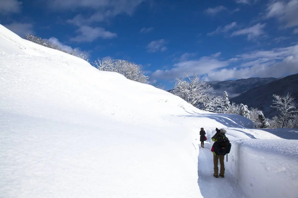 富山豪雪地帯