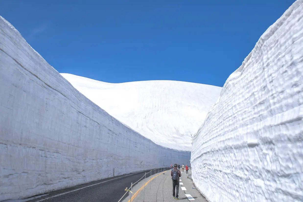  雪の大谷