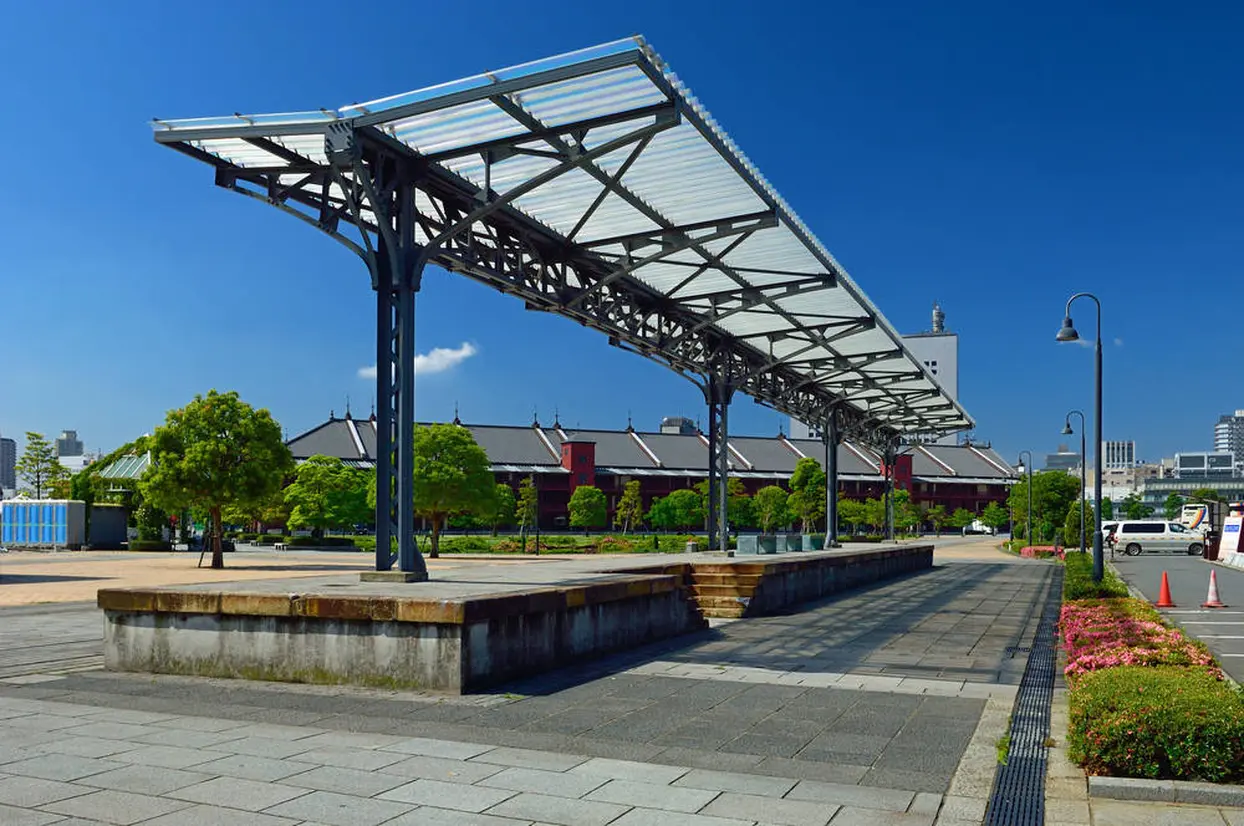旧横浜港駅　プラットホーム