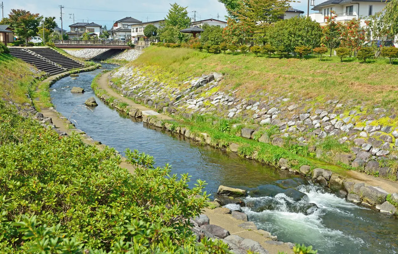 谷津田川せせらぎ通り