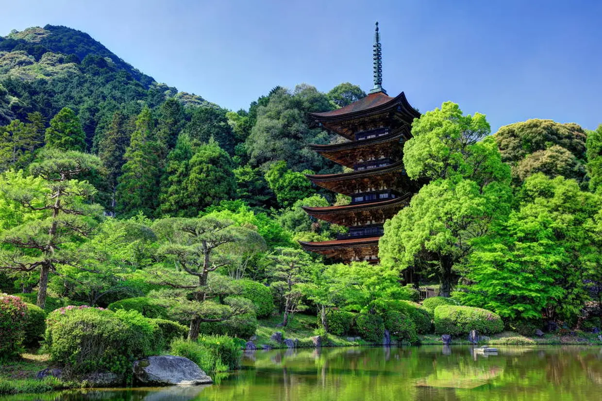  瑠璃光寺五重塔