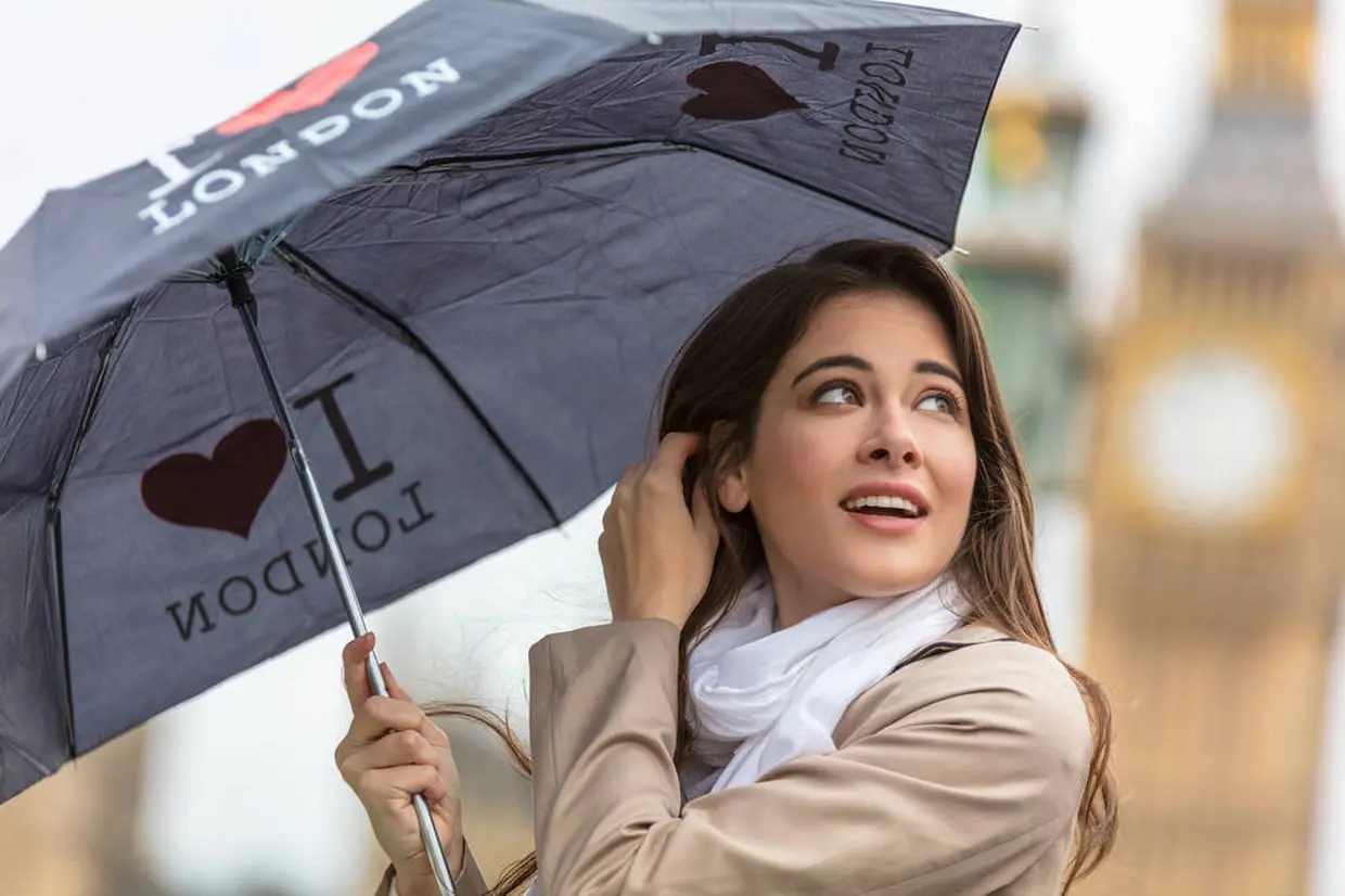 ロンドンと雨