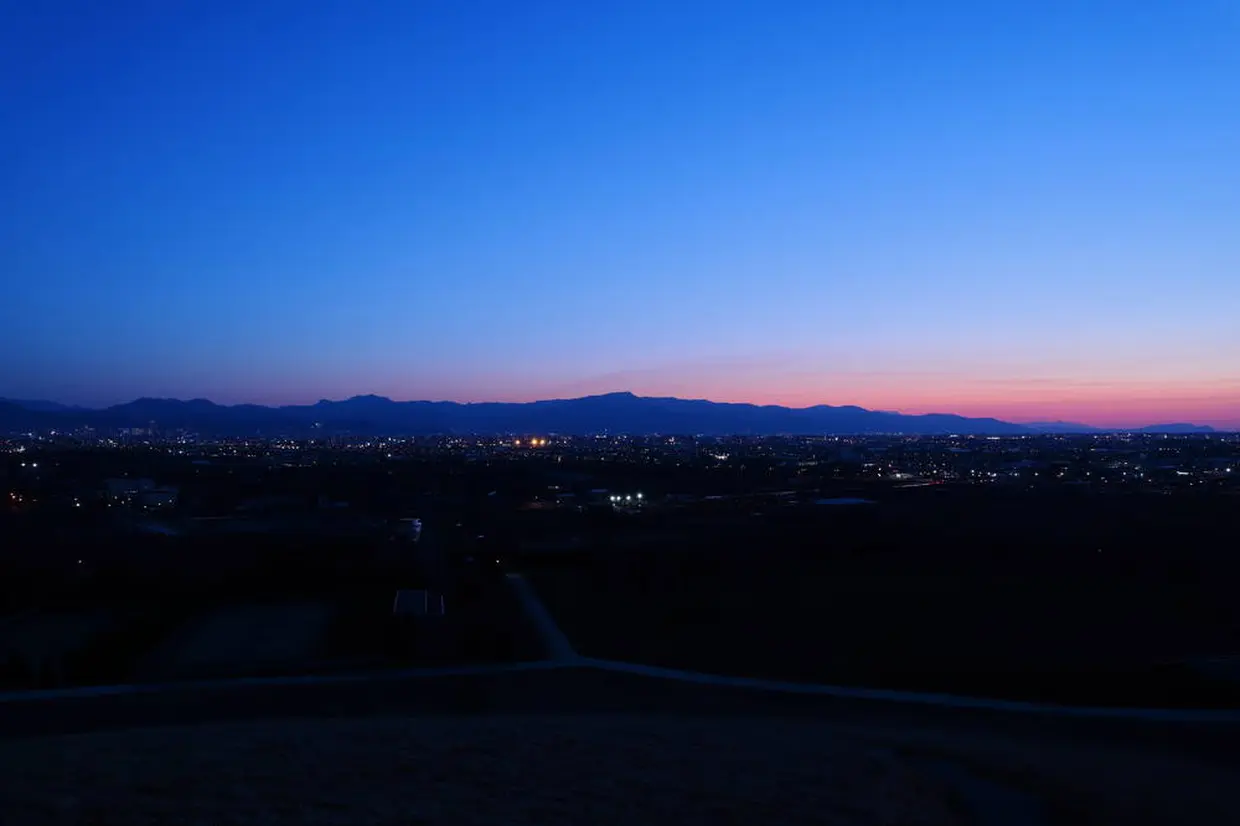 モエレ沼公園　夜景