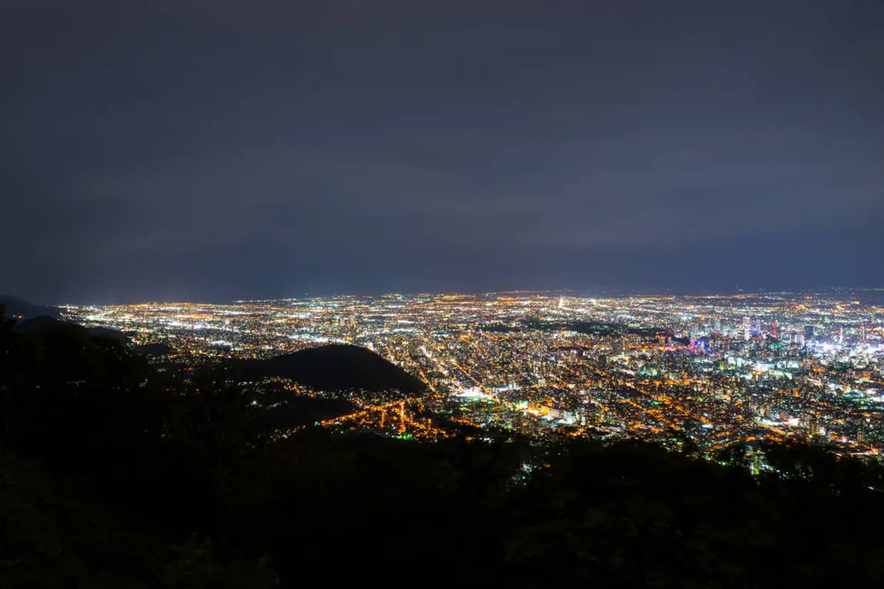 藻岩山　夜景