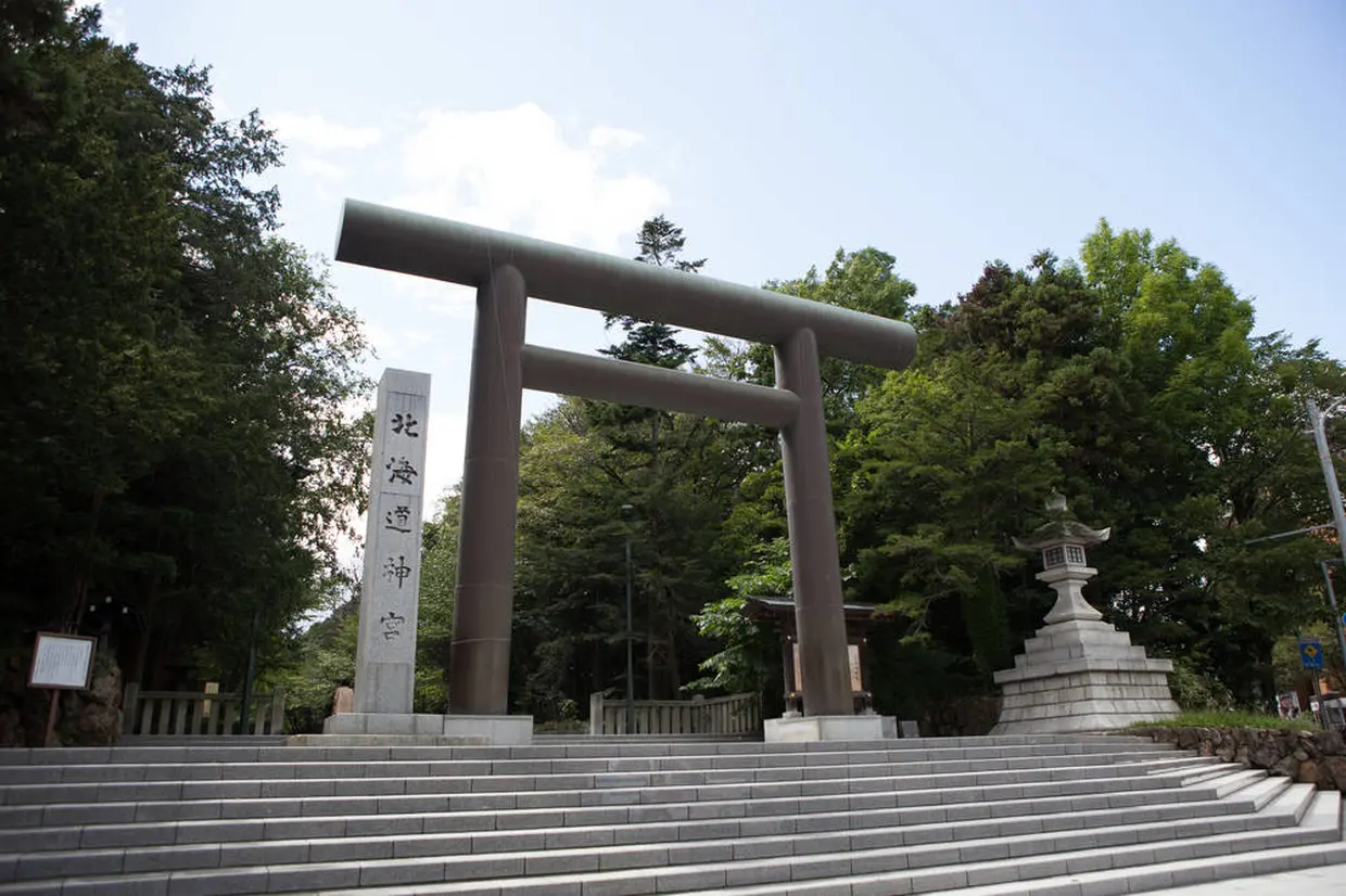 北海道神宮　鳥居