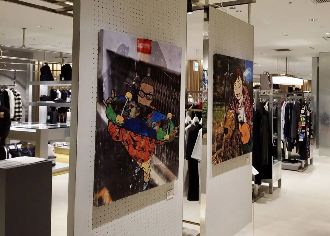 メンズ館ギャラリースペース「ART UP」