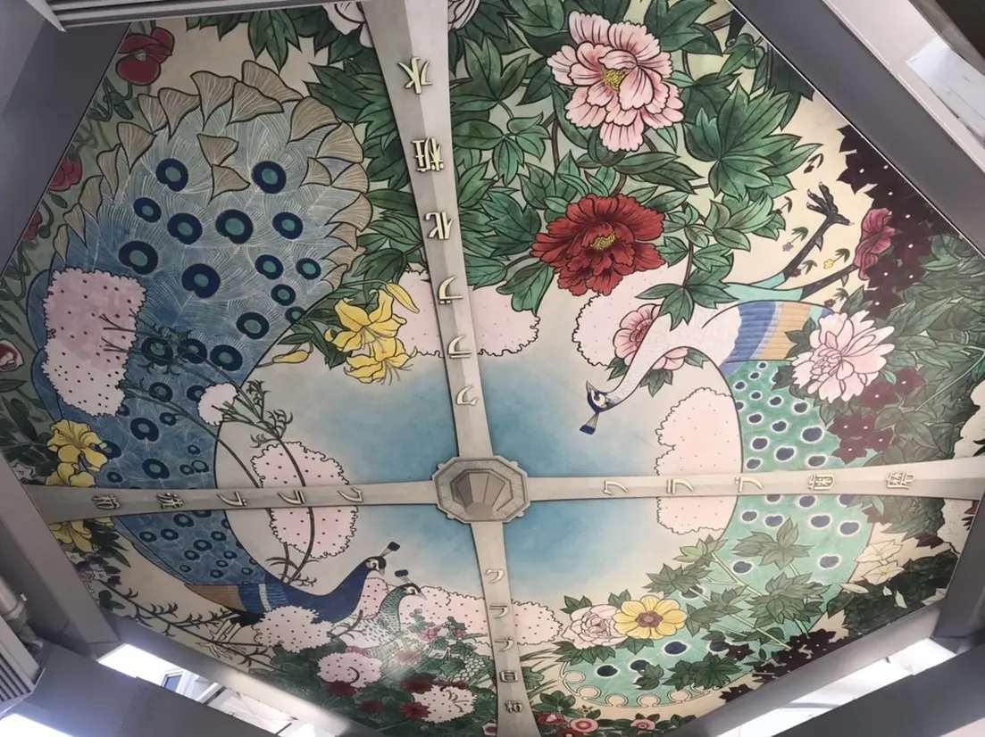 通天閣 天井画